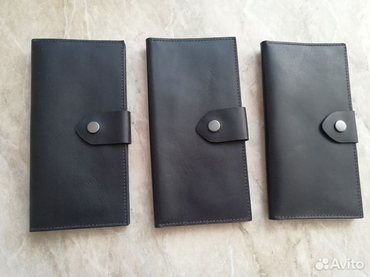 Портмоне мужской натуральная кожа ручная работа
