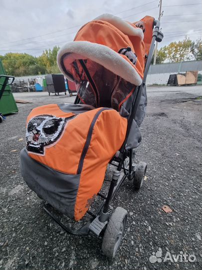 Детские санки коляска