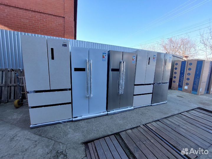 Холодильники Side-by-Side и многодверные Новые