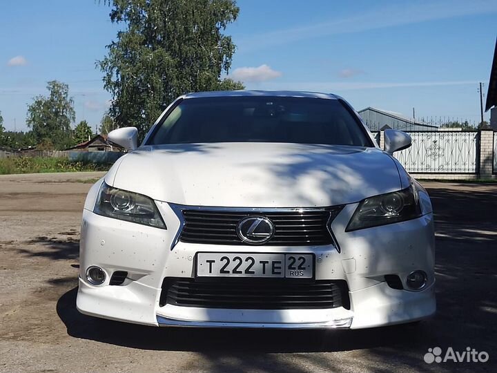 Губа обвес накладка на бампер Lexus GS350 оригинал