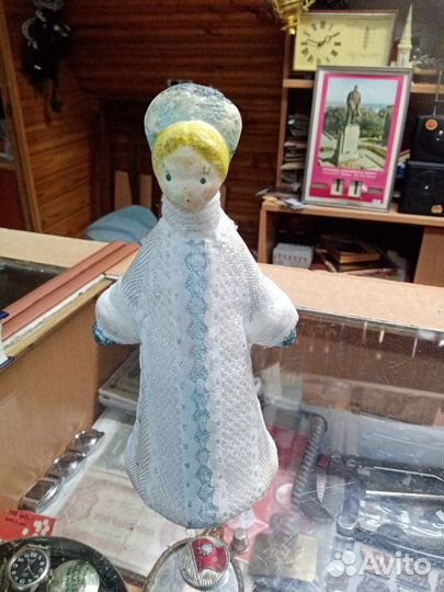 Снегурочка детская елочная игрушка СССР