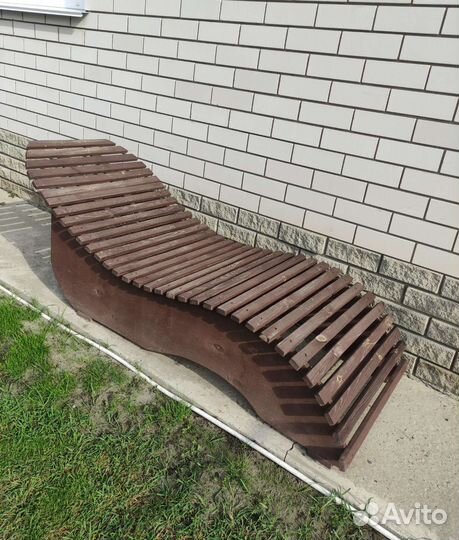 Шезлонг для дачи