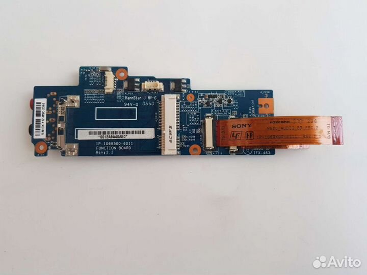 Звуковая плата для ноутбука Sony Vaio PCG-6R4P