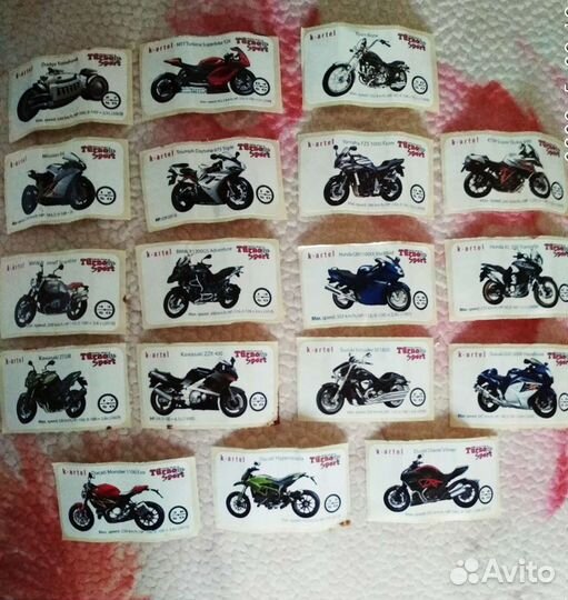 Наклейки/вкладыши turbo