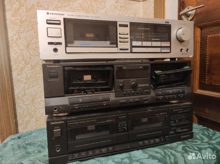 Кассетные деки на запчасти