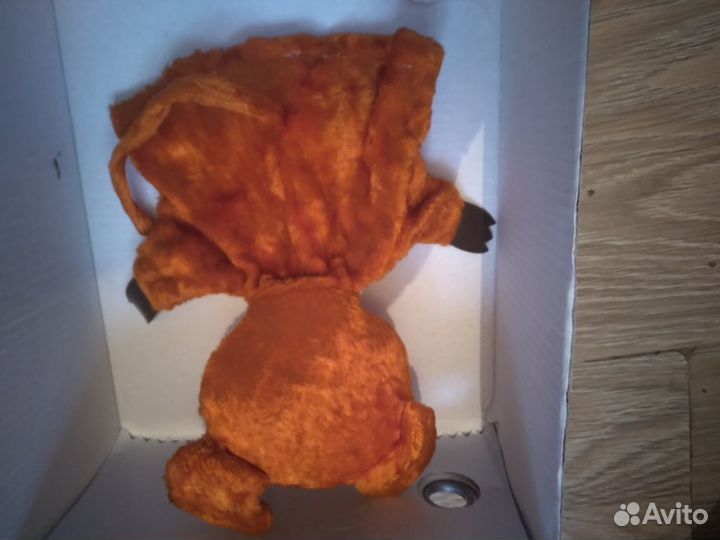 Игрушка на руку мышка СССР плюш