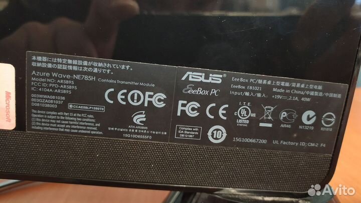 Неттоп Asus Eee Box EB1021
