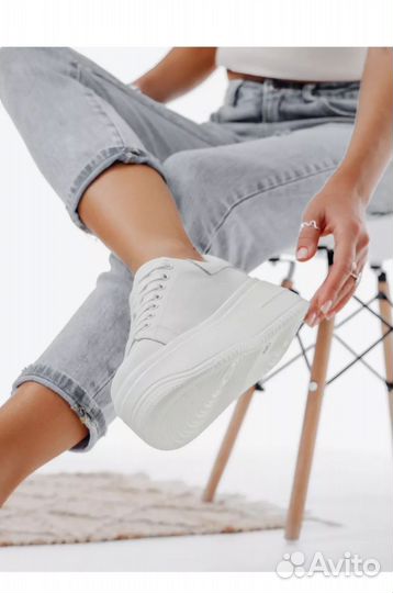 Кроссовки женские натуральная кожа
