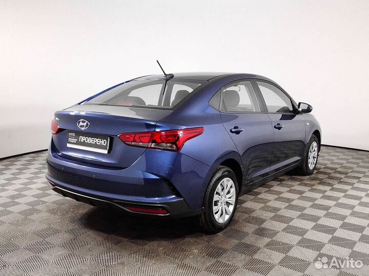 Hyundai Solaris 1.6 AT, 2022, 4 500 км