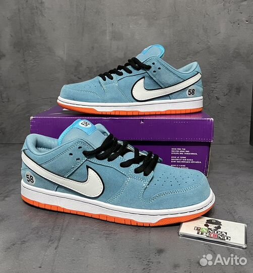 Кроссовки Nike SB Dunk low club 58 gulf