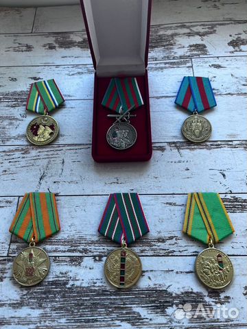 Медали Пограничные Войска пв