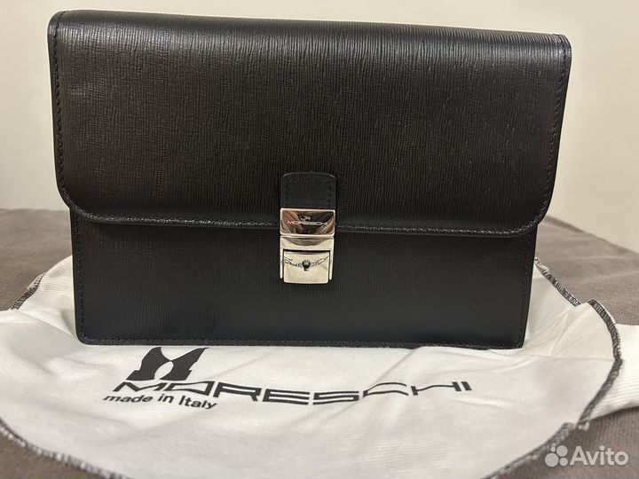 Мужская сумка-барсетка Moreschi, новая