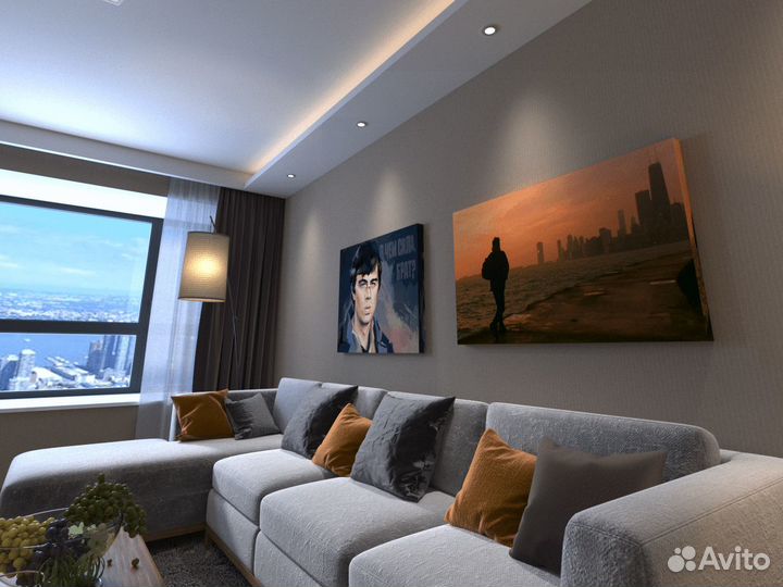 Картина Брат 2 арт Сергей бодров портрет