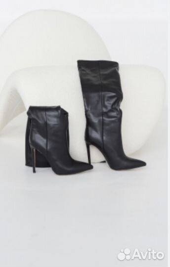 Ботфорты натуралтная кожа