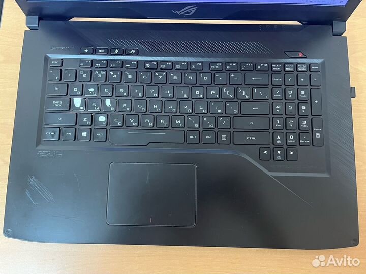 Игровой asus ROG (Core i7-7700HQ/GTX1060/12gb/17.3