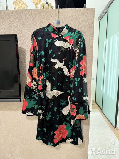 Платье кимоно zara