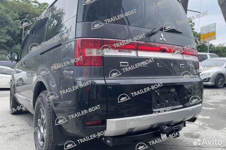 Фаркоп на Mitsubishi Delica D:5 2007-XX, под квадрат, 45479