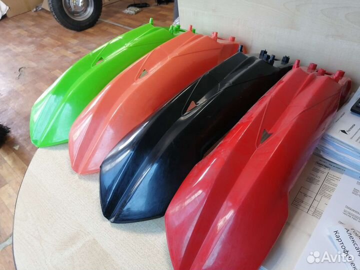 Крыло переднее Питбайк Vento 17/14 (4 отв.)