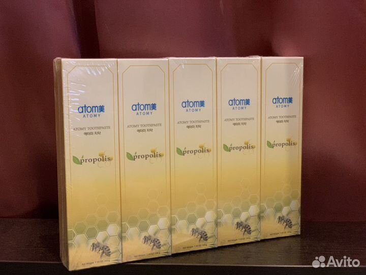 Зубная паста атоми