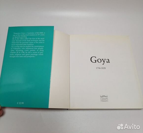 Книга Goya на английском языке