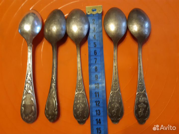 Чайные ложки мельхиор СССР