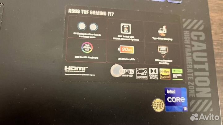 Ноутбук Asus TUF Gaming f17