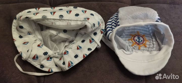 Панама и кепка на мальчика