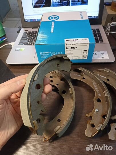 Колодки тормозные барабанные Honda Accord, Civic