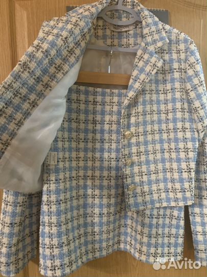 Костюм женский твидовый 42 44