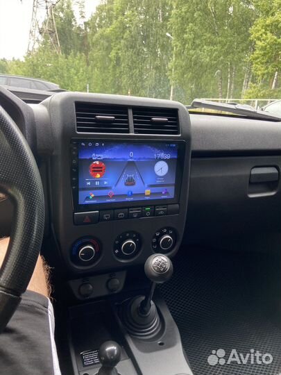 Магнитола android + рамка + камера Niva legend