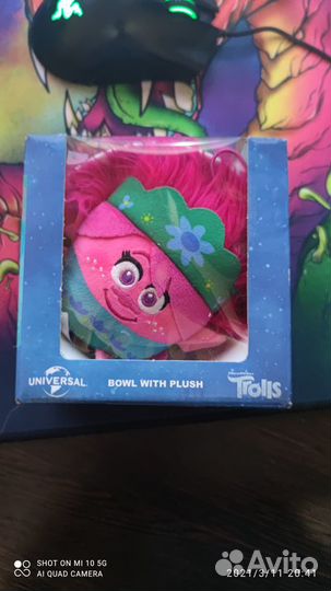 Бокал с игрушкой дневная фурия и пиары с игрушкой