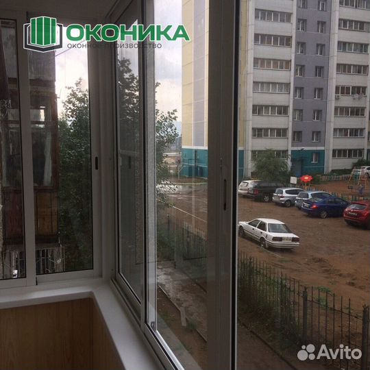 Балкон остекление