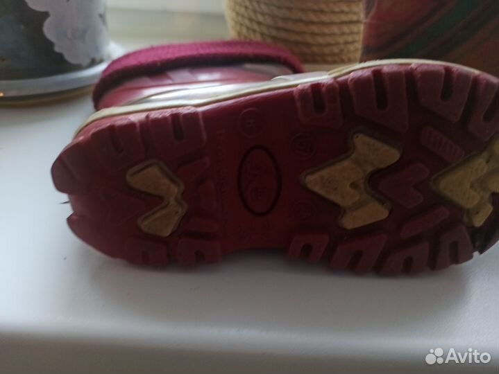 Сапожки резиновые детские