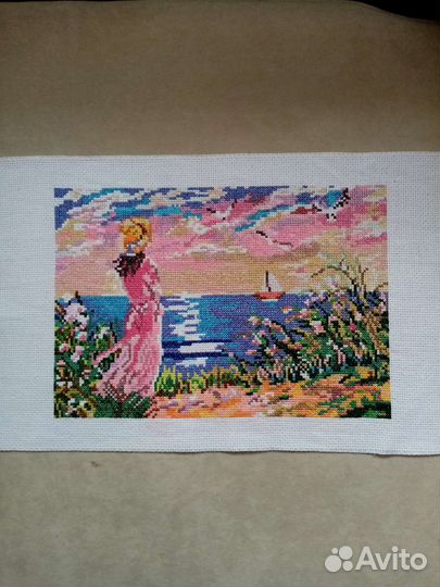 Картина вышитая крестом