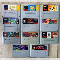 Картриджи Игры для Super Nintendo (snes) PAL