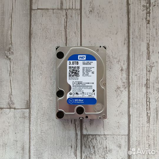 Жесткий диск Western Digital Blue 3tb