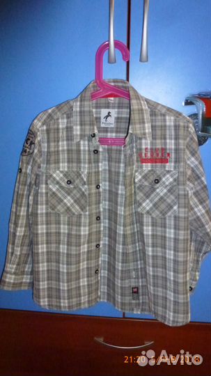 Рубашки с длинный рукавом