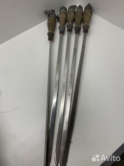 Набор шампуров старые