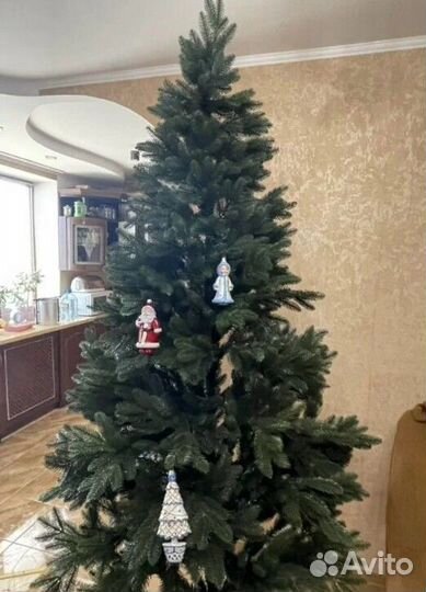 Новогодняя ель литая 2,1 м, premium