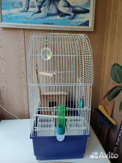 Большая клетка для птиц