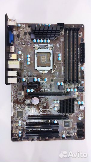 Материнская плата asrock Z75 Pro 3