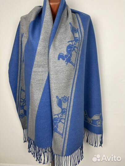 Палантин кашемир под Hermes