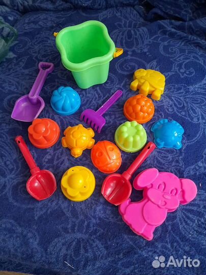 Набор игрушек для игры в песок
