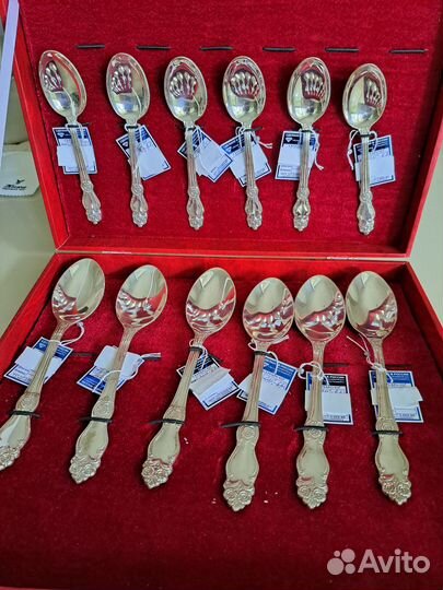 Новые наборы столового серебра с этикетками