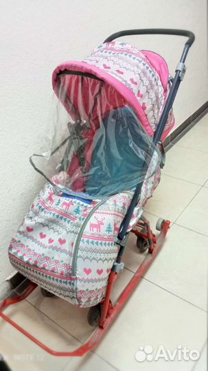 Коляска санки для Вашей принцессы