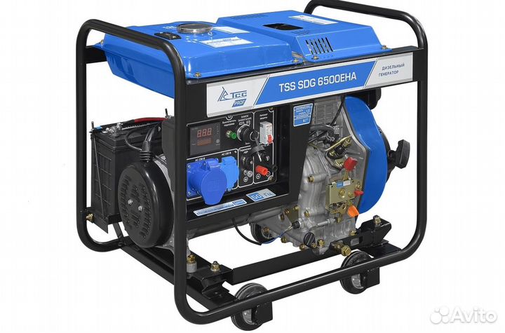 Дизельный генератор 6 кВт 3х фазный