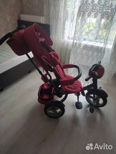 Детский велосипед с родительской ручкой