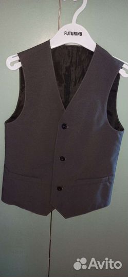 Жилетка для мальчика школьная 128 размер