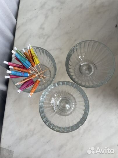 Креманки 3 штуки