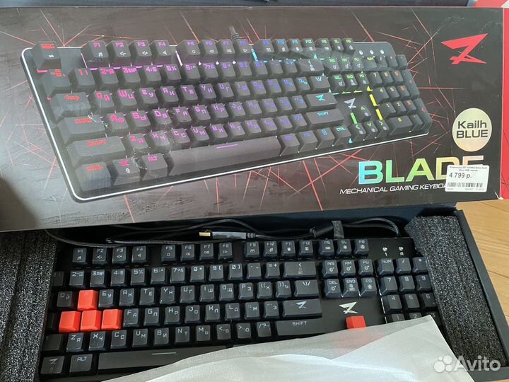 Механическая клавиатура Zet Blade(Khail blue)